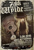 Zakk Wylde solo na jedynym koncercie w Polsce