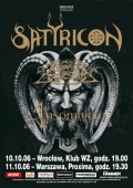 SATYRICON / Keep of Kalessin / Insomnium - Wrocław, Warszawa