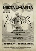 Metalmania Festival - oficjalny plakat