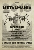 Napalm Death, Inverted Mind and KULT MOGIŁ confirmed for Metalmania Festival 2018!