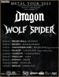 Thrash metalowcy z Dragon i Wolf Spider na wspólnej trasie