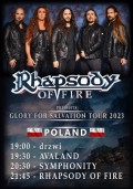 Czasówka koncertu Rhapsody Of Fire