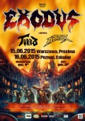 EXODUS / Turbo / Alastor - 15.06.15 Warszawa, 16.06.2015 Poznań