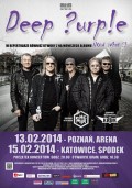 DEEP PURPLE + Chemia / Kruk - Poznań, Katowice