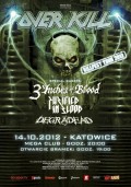 OVERKILL / 3 Inches of Blood / Purified in Blood - Katowice