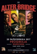 ALTER BRIDGE / As Lions - Warszawa