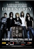 DIR EN GREY - Warszawa