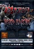 SAXON / Iced Earth - Warszawa