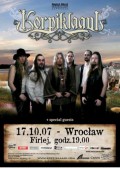 KORPIKLAANI / Kivimetsan Druidi - Wrocław