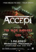 ACCEPT + The Iron Maidens + Ceti - Warszawa